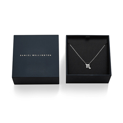 Varëse për femra Daniel Wellington Ageless Steel Scorpio Crystal Zodiac DW00400950, e argjendtë