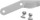Teh dhe vidë zëvendsuese Fiskars 1026285, për gërshërë krasitëse Quantum dhe PowerGear, ngjyrë metalike