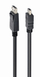 Kabllo Gembird DisplayPort në HDMI, 5m, i zi