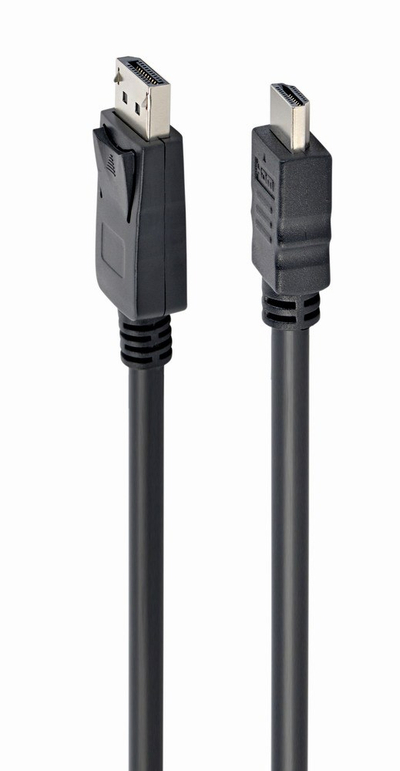 Kabllo Gembird DisplayPort në HDMI, 5m, i zi