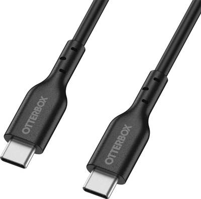 Kabllo OtterBox Fast Charge USB C në USB C, 60W, 1m, e zezë