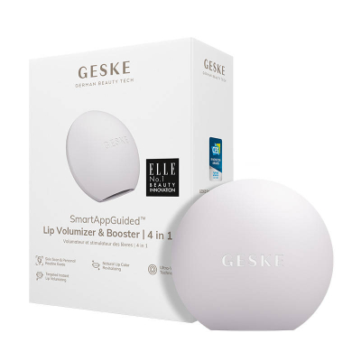 Volumizues buzësh Geske SmartAppGuided 4 në 1, silikon, me aplikacion, ngjyrë starlight
