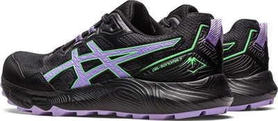 Atlete trail për vrapim ASICS Gel-Sonoma 7 për goca, me GEL, Amplifoam, të zeza me vjollcë