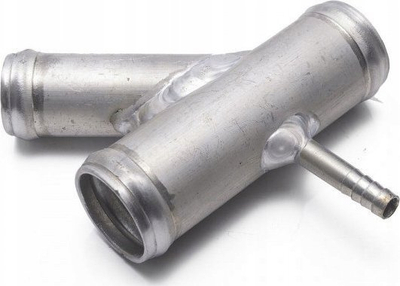 Gyp ftohësi Forge Intake Pipe, alumin T 6061, për VW Golf Audi A3 TT, argjendtë