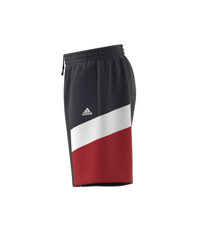 Shorce për fëmijë Adidas, e bardhë/e kuqe/e zezë
