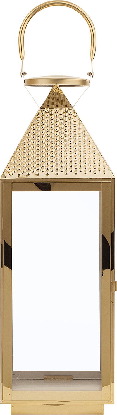 Lanternë zbukuruese BALI, çelik inox, 55 cm, ngjyrë bronzi