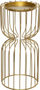 Mbajtëse qirinjsh Fééric Lights &amp; Christmas Hourglass, metal, 26 cm, ngjyrë ari, set me 2 copë
