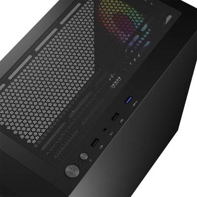 Kutia PC Logic Concept Portos Mini ARGB, MINI ATX, xham i temperuar, e zezë