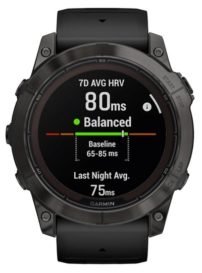 Ora inteligjente Garmin Fenix 7X Pro Sapphire Solar, GPS, 51mm, e zezë