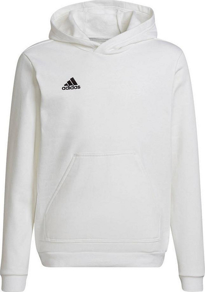 Duks për fëmijë Adidas Entrada 22 Hoody Y HG6303 HG6303, 164 cm, i bardhë