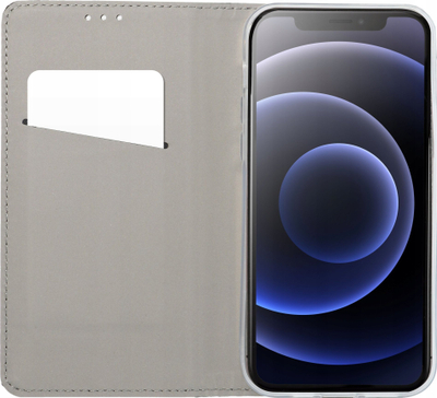 Këllëf librë Futera Magnet për Huawei Nova Y90, me magnet, me xhepa kartash, i zi