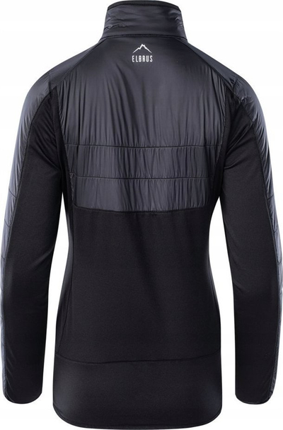 Bluza fleece për goca Elbrus Nahan WOS, teknike për hiking, madhësia XL, e zezë