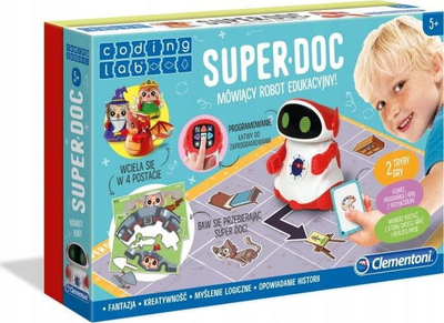 Lodër roboti edukues që flet Super Doc (50640)