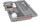 Lavastovilje e integrueshme Bosch Series 4 SPV4HMX49E, 10 sete, e argjendtë