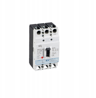 Çelës automatik trefazor Kanlux MCCB KMCBB F 125A, 125A, 230/400V AC, i bardhë