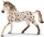 Figurinë lodër Schleich Horse Club Knapstrupper Stallion, për kalamaj 5+, shumëngjyrëshe
