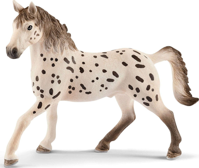 Figurinë lodër Schleich Horse Club Knapstrupper Stallion, për kalamaj 5+, shumëngjyrëshe