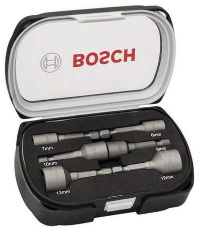 Set çelësash tubular Bosch 2608551079, 1/4", 6 copë, 6-13mm