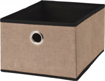 Kuti tekstile Storage Solutions NO-WOVEN, 32 x 25 x 18 cm, bezhë
