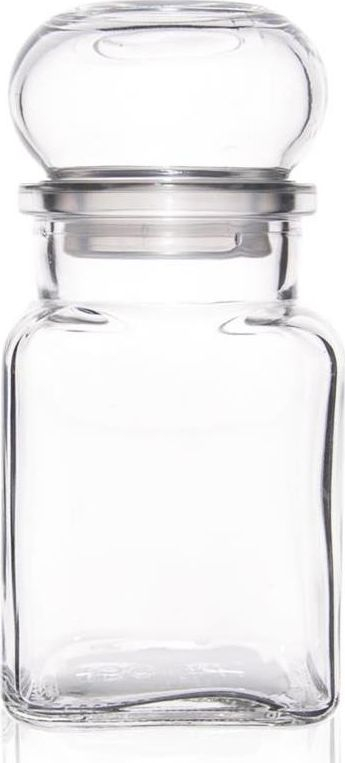 Kavanoz qelqi për erëza me kapak, transparent