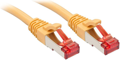 Kabllo patchcord Lindy Cat6, S/FTP, 1.5m, e verdhë