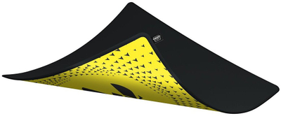 Mousepad за игри CHERRY XTRFY GP5 Vitality, голем, со прошиени рабови, црно-жолт
