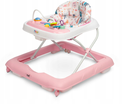 Eçëse për fëmijë Toyz Pink Chochina, sedilje e rregullueshme, panele muzikore, rozë