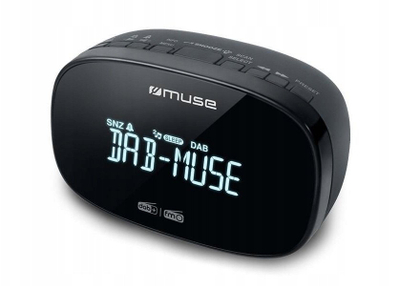 Radio-orë Muse M-150 CDB, DAB FM, me ekran digjital, e zezë