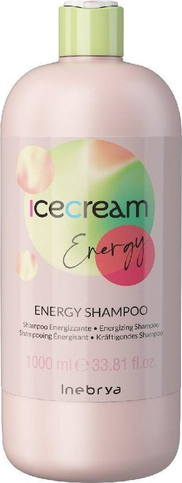 Shampo kundra rënies së flokëve Inebrya Ice Cream Energy, 1000 ml
