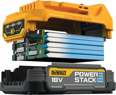 Makinë rrotulluese DeWALT DCE074D, 18V, bateri Li-Ion, prizë Euro