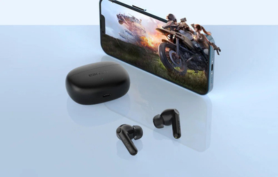 Безжични слушалки EarFun Air Life, Bluetooth 5.4, IPX5, црни