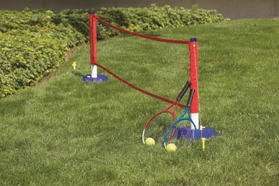 Set mini tenis MASTER Master Set, rrjetë 3.7 m, 2 raketa alumini, shumëngjyrësh