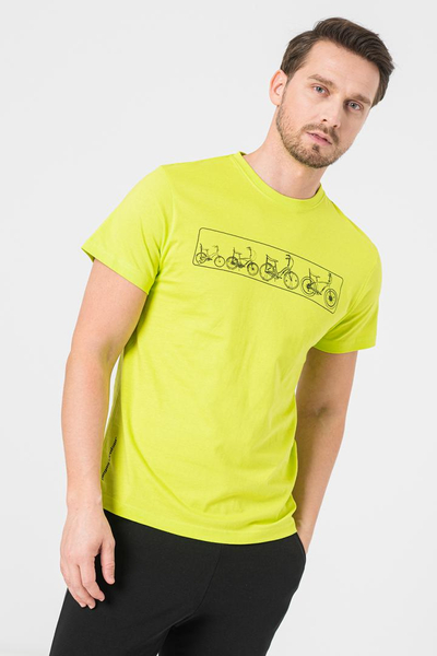 Bluzë PEGAS Multibike për meshkuj, XL, Lime Punch