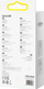 Kabllo USB Baseus CALD040105, USB A në Lightning, 2 m, lejla