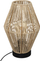Lampë tavoline ATMOSPHERA Aissa Rope, 32cm, shpikull litar, bezhë