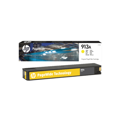 Patronë boje HP 913A F6T79AE, PageWide, kapacitet standard, e verdhë