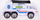 Makinë lodër policie Hipo Police Die Cast, metal plastike, 1:64, shumëngjyrëshe