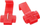 Lidhëse kablli Quick Connector 0.5 1.5 mm², set 10 copë, të kuqe