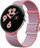 Ремен за Google Pixel Watch 3, 45mm, материјал текстил, розова Peony