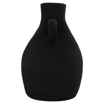 Vazo dekorative tavoline DECANT HM4667.01L, terrakote, 14x21 cm, e zezë