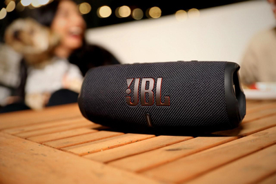 Altoparlant portativ JBL Charge 5, Bluetooth, 20 orë bateri, i zi