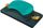 Mbajtëse zmerile Wolfcraft WF5890000, 93x185mm, dorezë ergonomike, jeshile