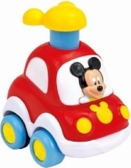 Lodër makinë Disney Clementoni Press and Go, plastike, shumëngjyrëshe