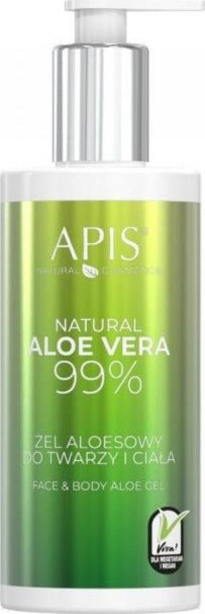 Xhel për fytyrë dhe trup APIS Natural Aloe Vera, 300ml
