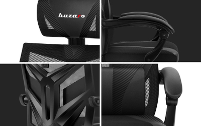 Karrige gaming HUZARO COMBAT 5.0, 140kg, e zezë