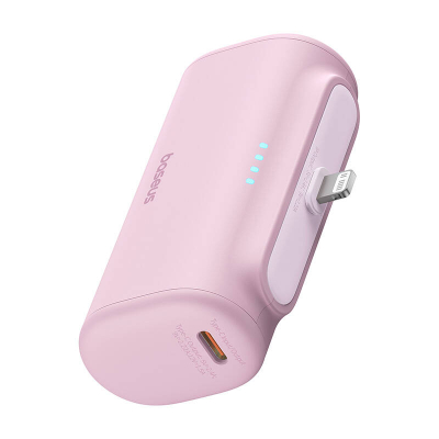 Powerbank Baseus OS-Compact IP, 5000mAh, 20W, rozë
