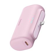 Powerbank Baseus OS-Compact IP, 5000mAh, 20W, rozë