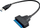 Adapter USB në SATA 3.0 2087, për HDD SSD 2.5", i zi