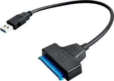 Adapter USB në SATA 3.0 2087, për HDD SSD 2.5", i zi