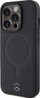 Mbulesë telefoni Mercedes MEHMP15X23RCMK për iPhone 15 Pro Max, lëkurë ekologjike Smooth, MagSafe, e zezë